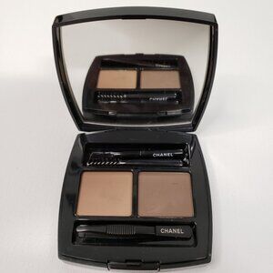CHANEL La Palette Sourcils Brow Wax and Brow Powder Duo - Light and Dark Brown